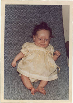 Donna aged 4 months